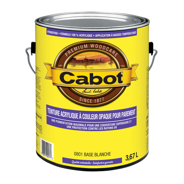 Cabot stains pro vt white base 3.78L (0801-4)