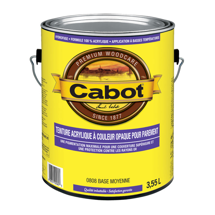 Cabot stains pro vt medium base 3.78L (0808-4)