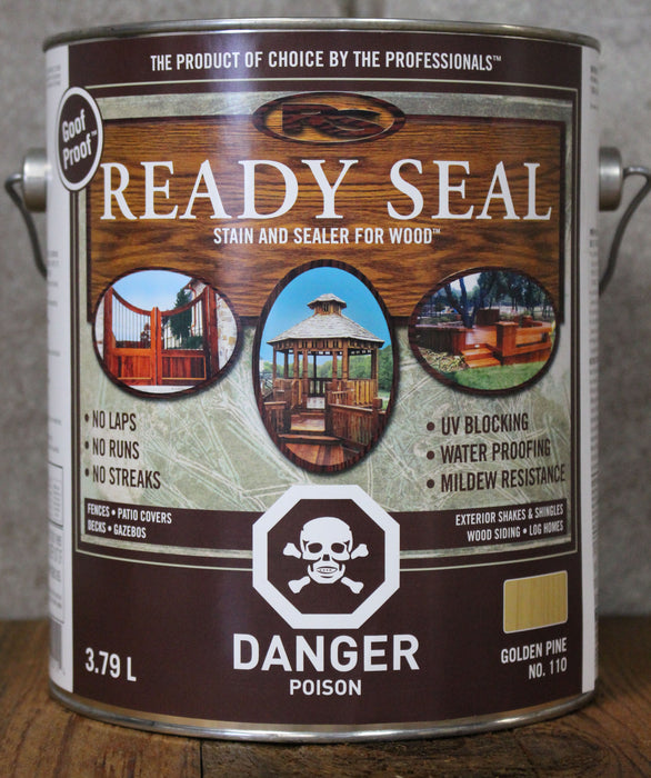 Ready Seal Exterior Wood Stain Golden Pine 3.78L (110)