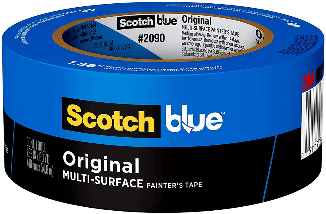 Ruban bleu 3m scotchblue Multi-Surface 48mm x 55m (12)