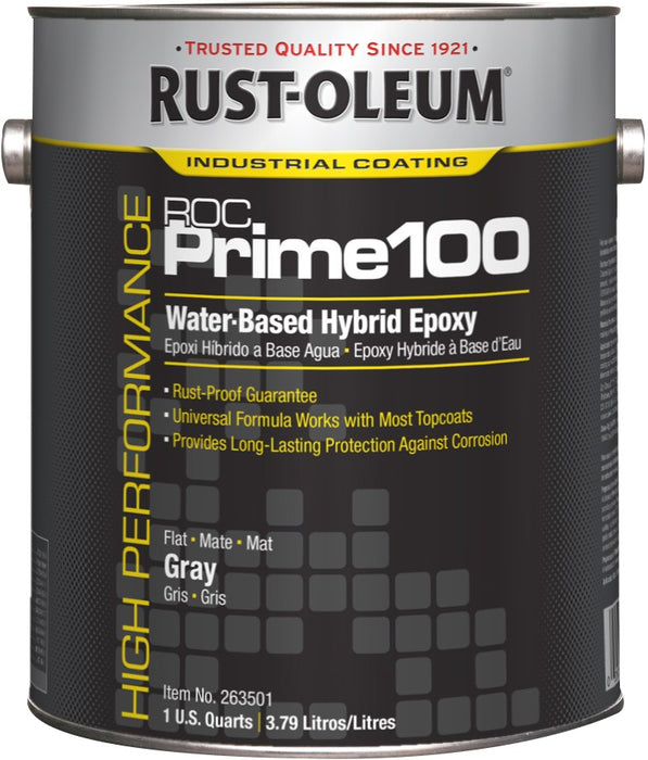 Rust-OLEUM 263501 ROC-Prime 100 Gray Primer 1-Gallon