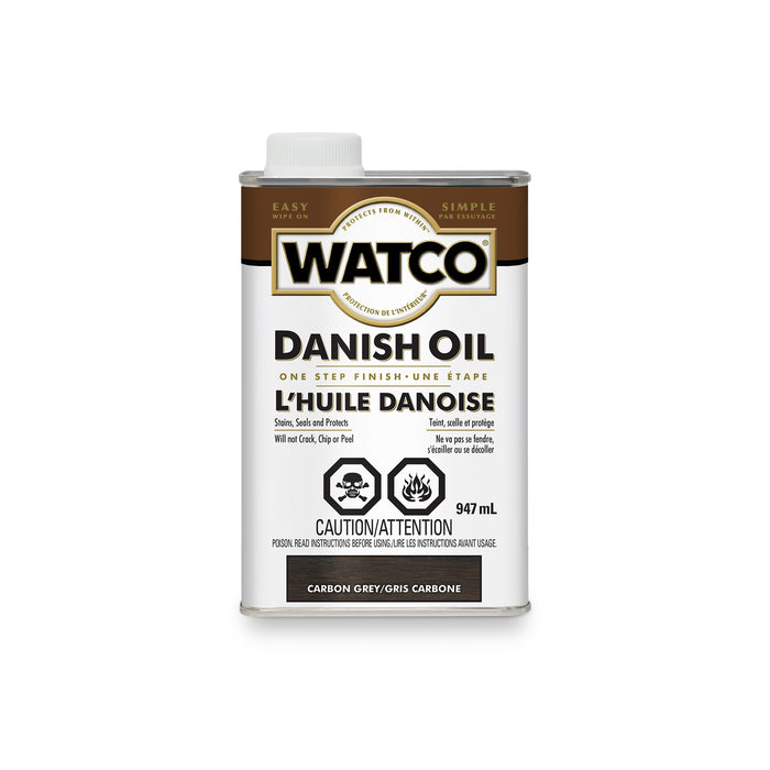 Watco Danish Oil Carbon Grey 946ml (334582)