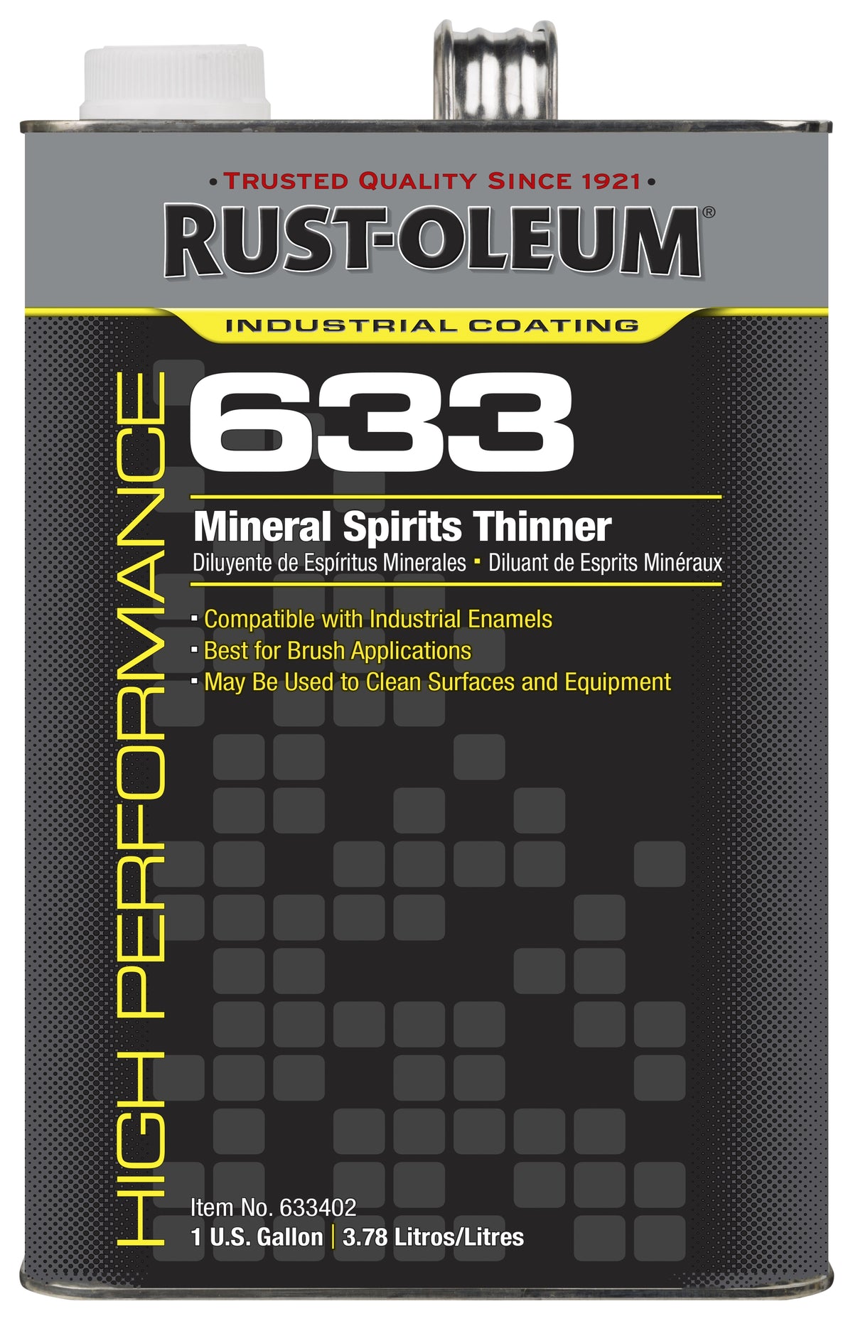 Thinners High Performance 633 Mineral Spirits RustOleum — Epoxy TO/GO