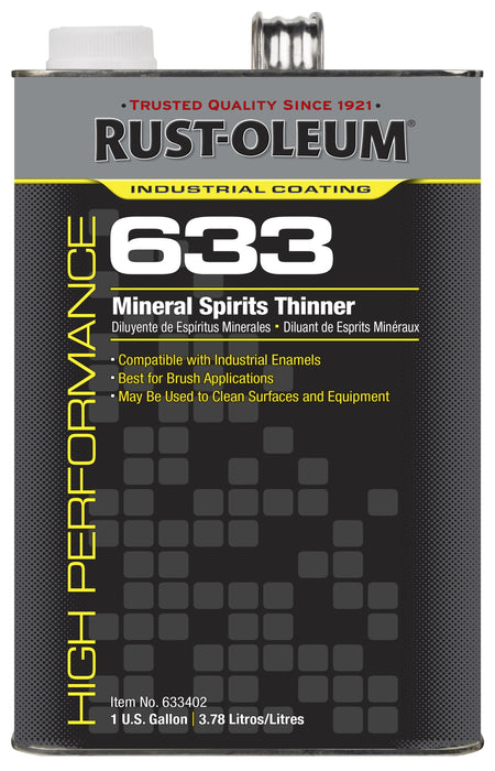 Rust-Oleum high performance 633 Mineral Spirits Thinner 3.78l