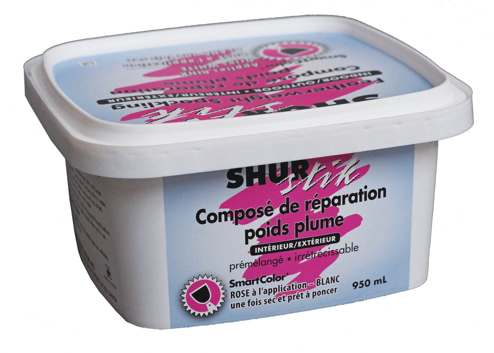 Shur-stik pink spackling 950ml (7678-3-77)