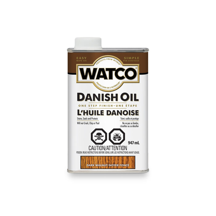 Watco Danish Oil Dark Walnut 946ml (Y65841H)