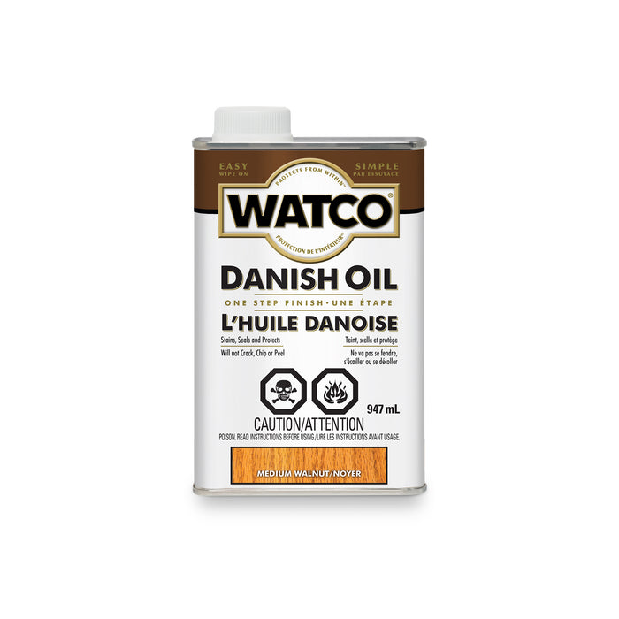 Watco Danish Oil Medium Walnut 946ml (Y65941H)